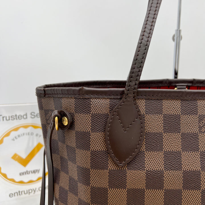 LOUIS VUITTON NEVERFULL PM DAMIER EBENE