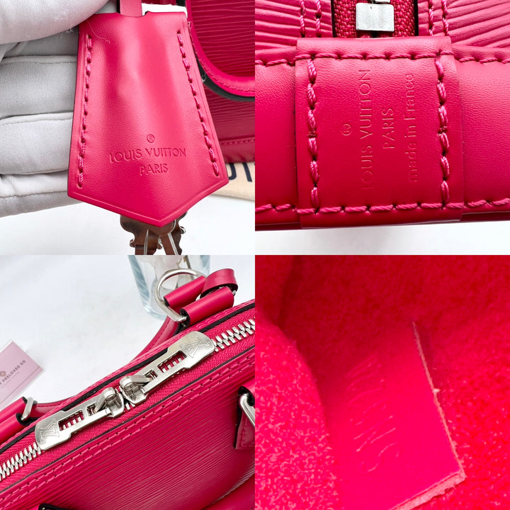 LOUIS VUITTON ALMA BB FUCHSIA EPI