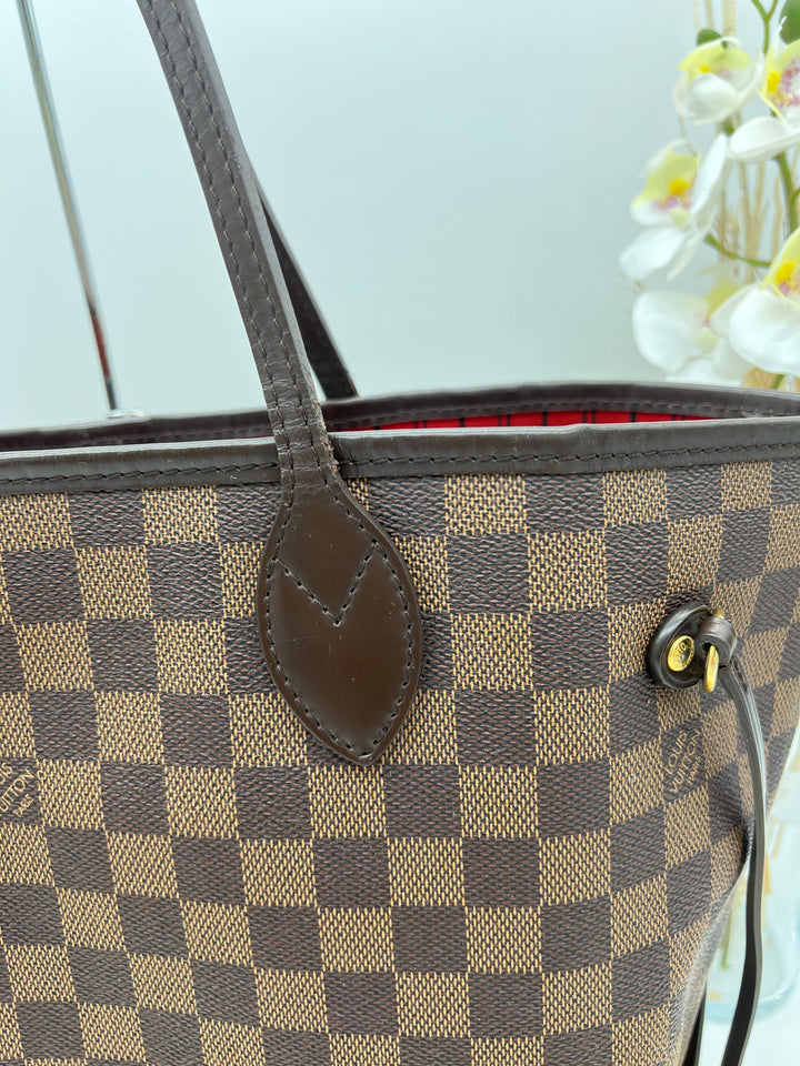 LOUIS VUITTON NEVERFULL MM DAMIER EBENE