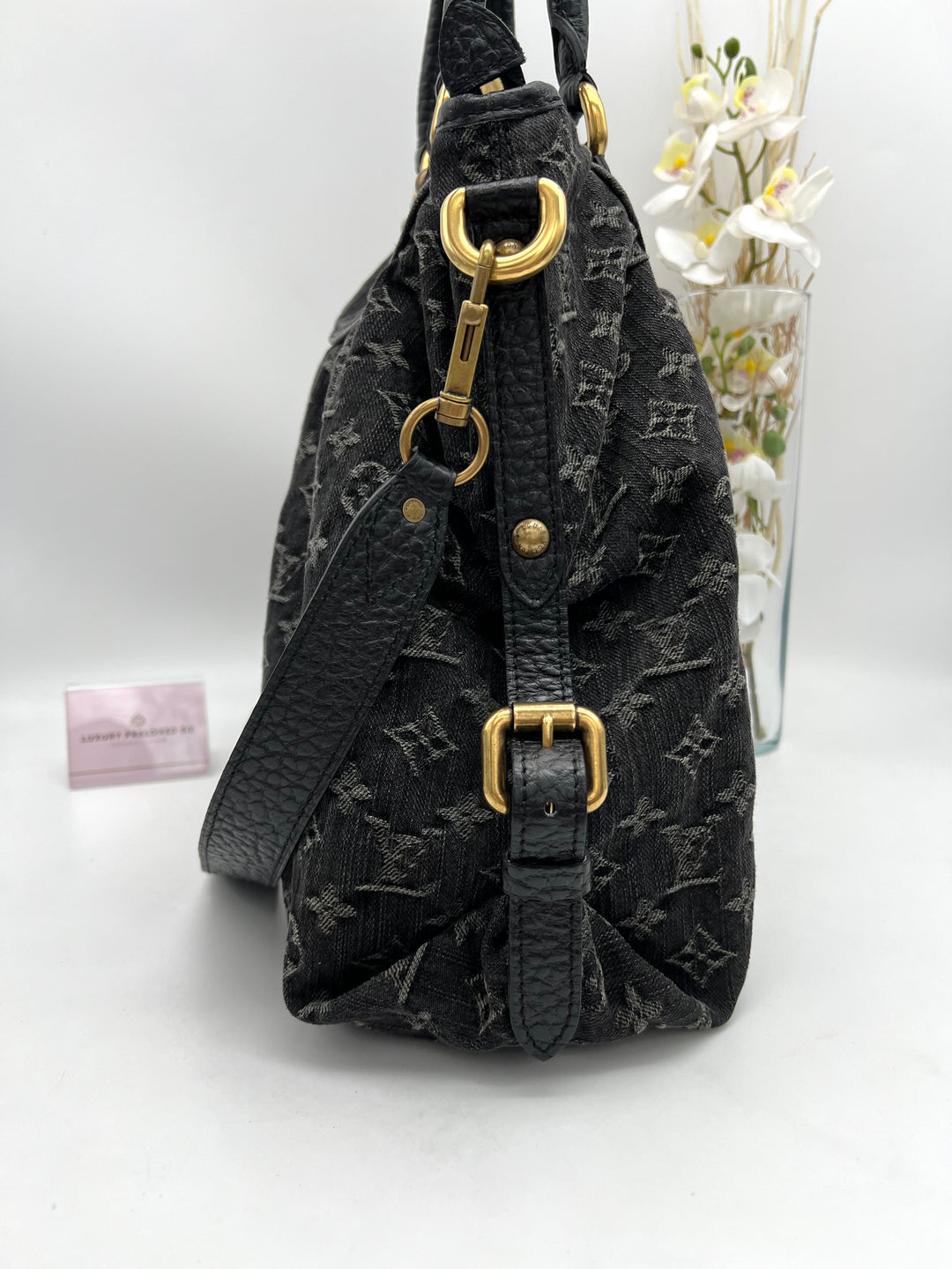 LOUIS VUITTON DENIM NEO CABBY MM