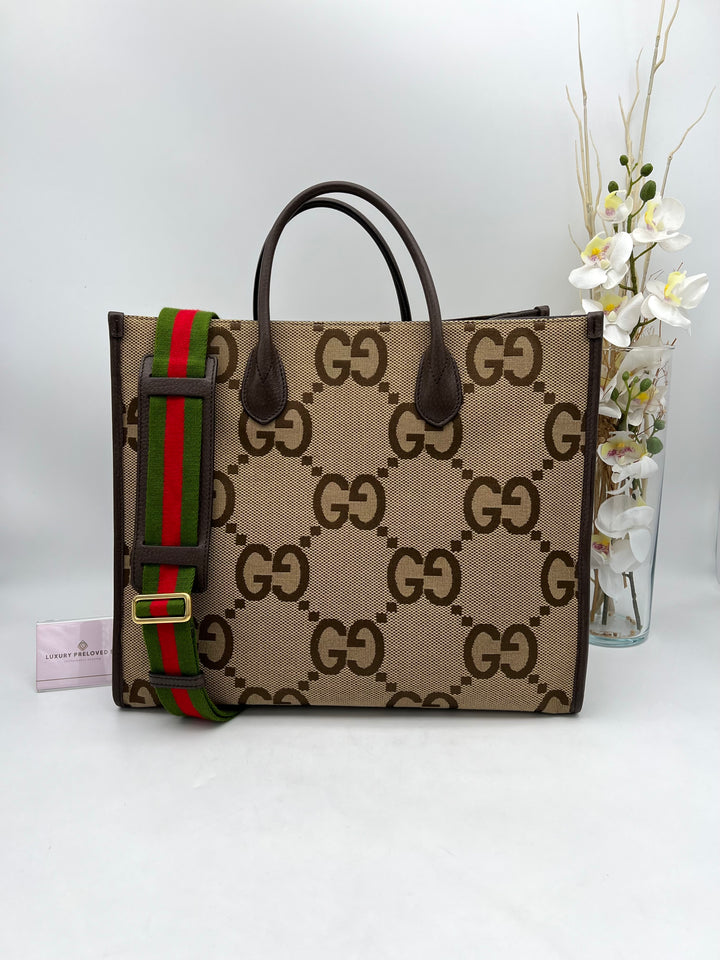 GUCCI OPHIDIA GG TOTE BAG