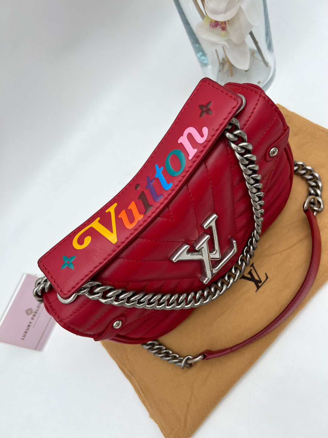 LOUIS VUITTON NEW WAVE CHAIN SHOULDER BAG