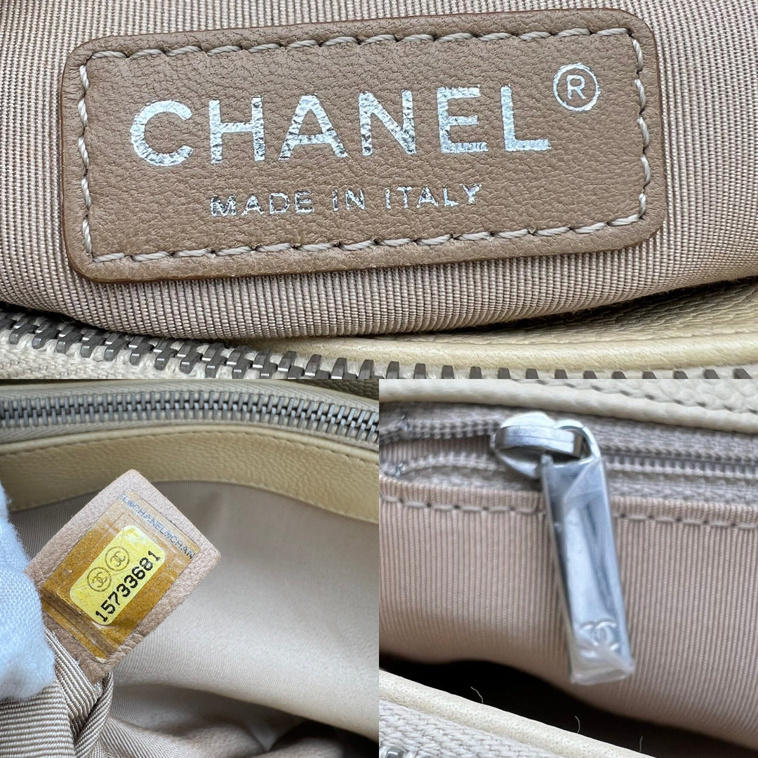 CHANEL SOFT CAVIAR PETIT TIMELESS TOTE PTT