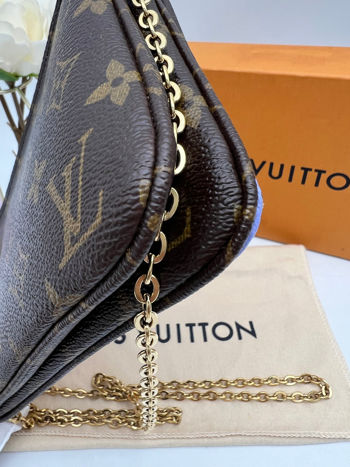 LOUIS VUITTON DOUBLE ZIP POCHETTE ( VIVIEN HOT AIR BALLOON )