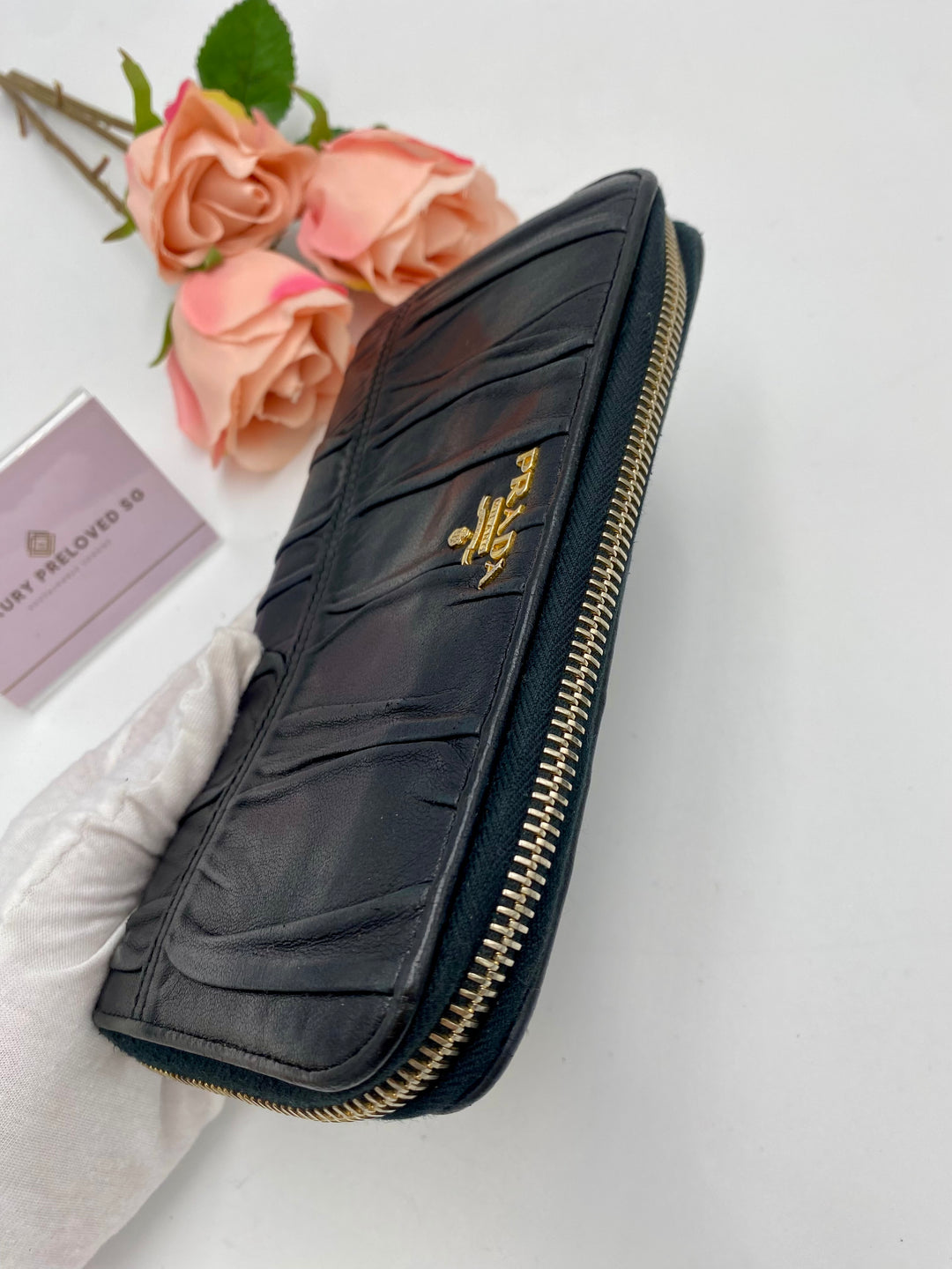 PRADA LEATHER WALLET