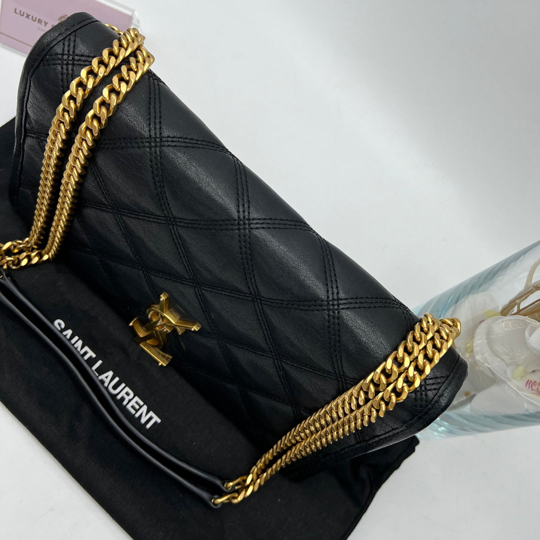 YVES SAINT LAURENT BECKY WALLET ON CHAIN