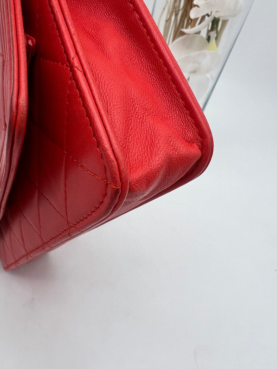 CHANEL BOY WALLET ON CHAIN LAMBSKIN