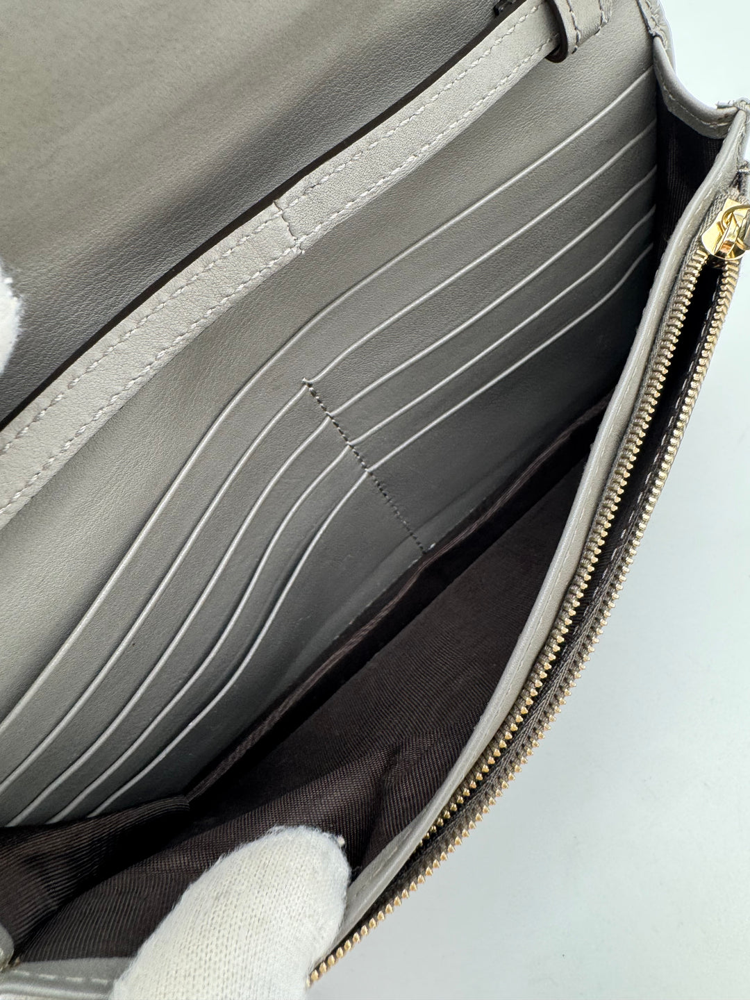 GUCCI GUCCISSIMA WALLET ON STRAP BAG
