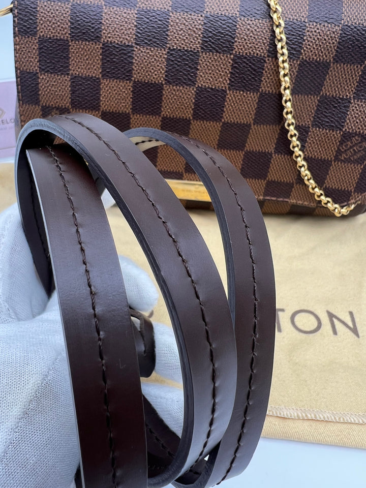 LOUIS VUITTON FAVOURITE PM DAMIER EBENE