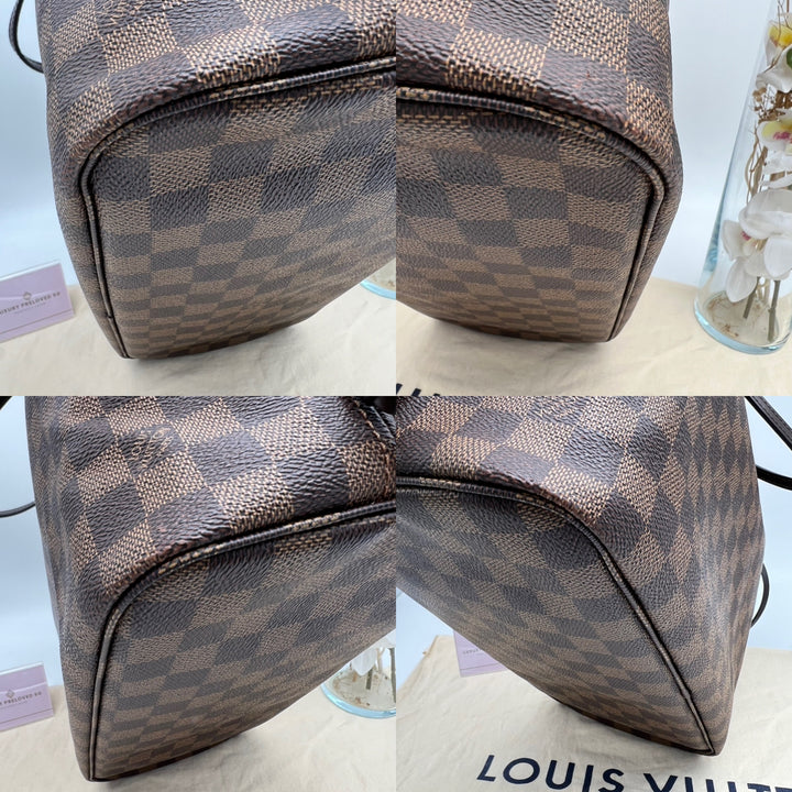 LOUIS VUITTON NEVERFULL MM DAMIER W/ POUCH (RFID)