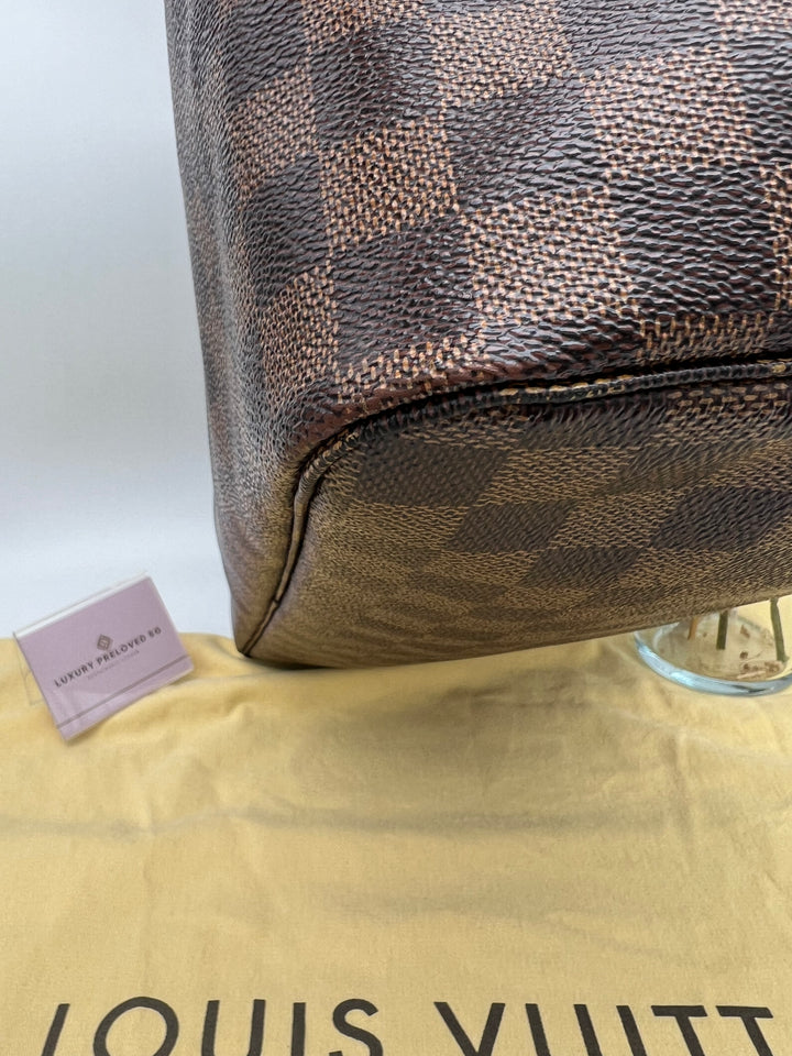 LOUIS VUITTON NEVERFULL GM DAMIER W/ POUCH
