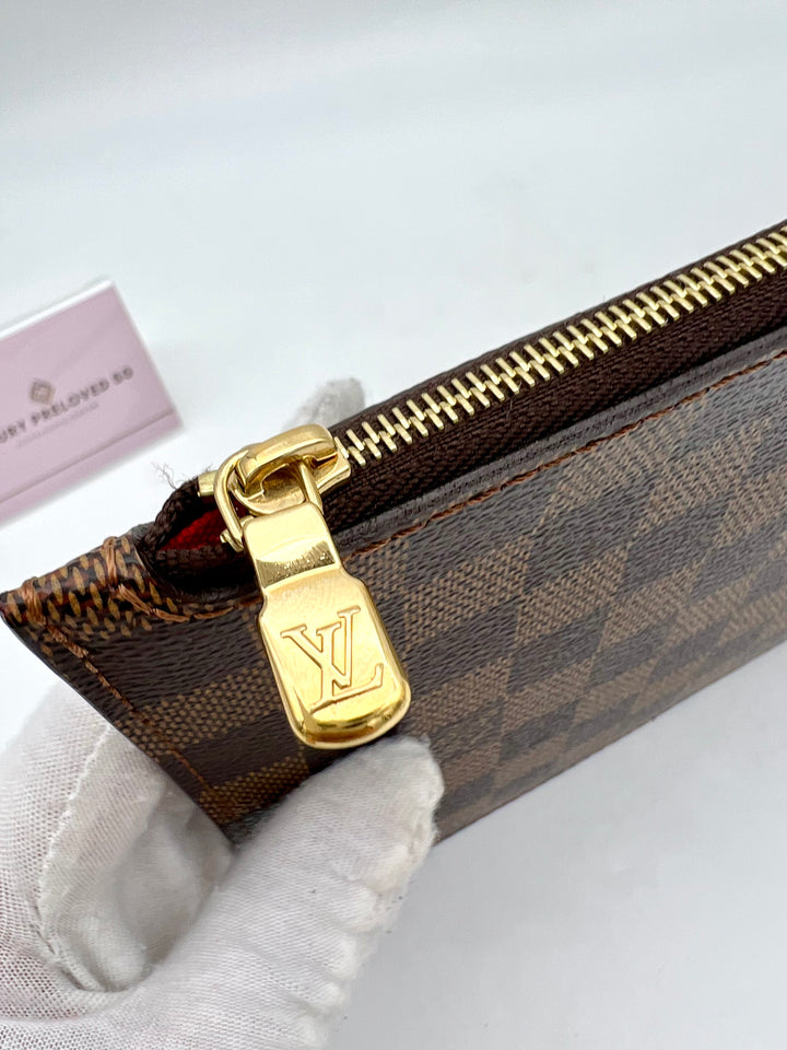 LOUIS VUITTON NEVERFULL MM DAMIER POUCH (RFID)