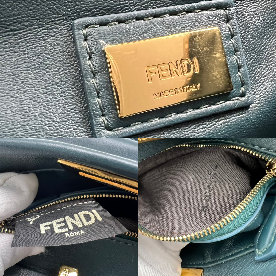 FENDI PEEKABOO SOFT LEATHER MINI