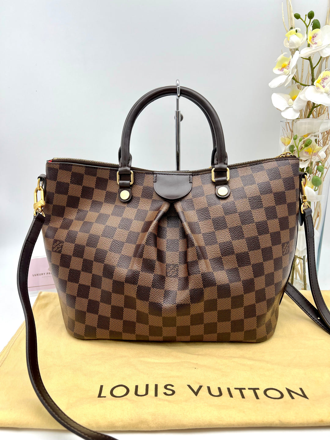 LOUIS VUITTON SIENA DAMIER EVENE PM