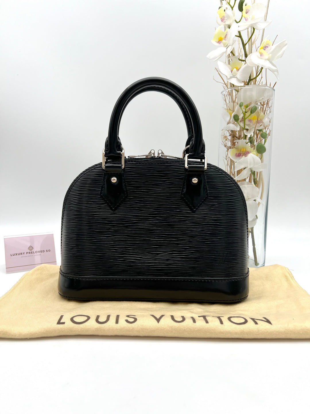 LOUIS VUITTON ALMA BB EPI