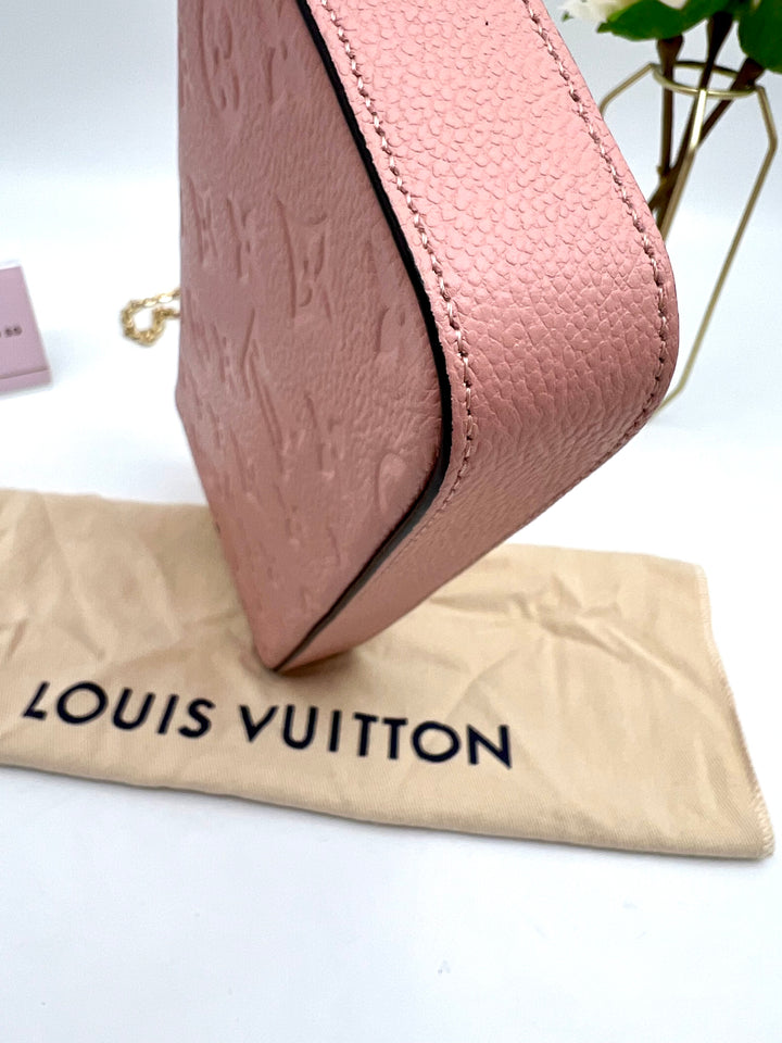 LOUIS VUITTON FELICIE EMPRIENTE LEATHER