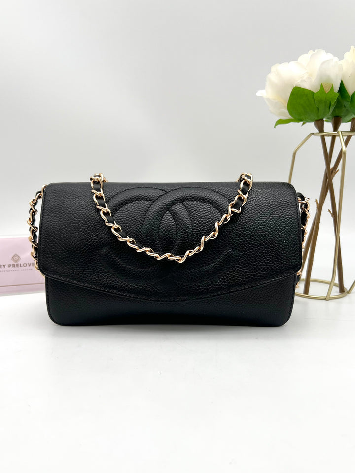 CHANEL CAVIAR TIMELESS CLUTCH
