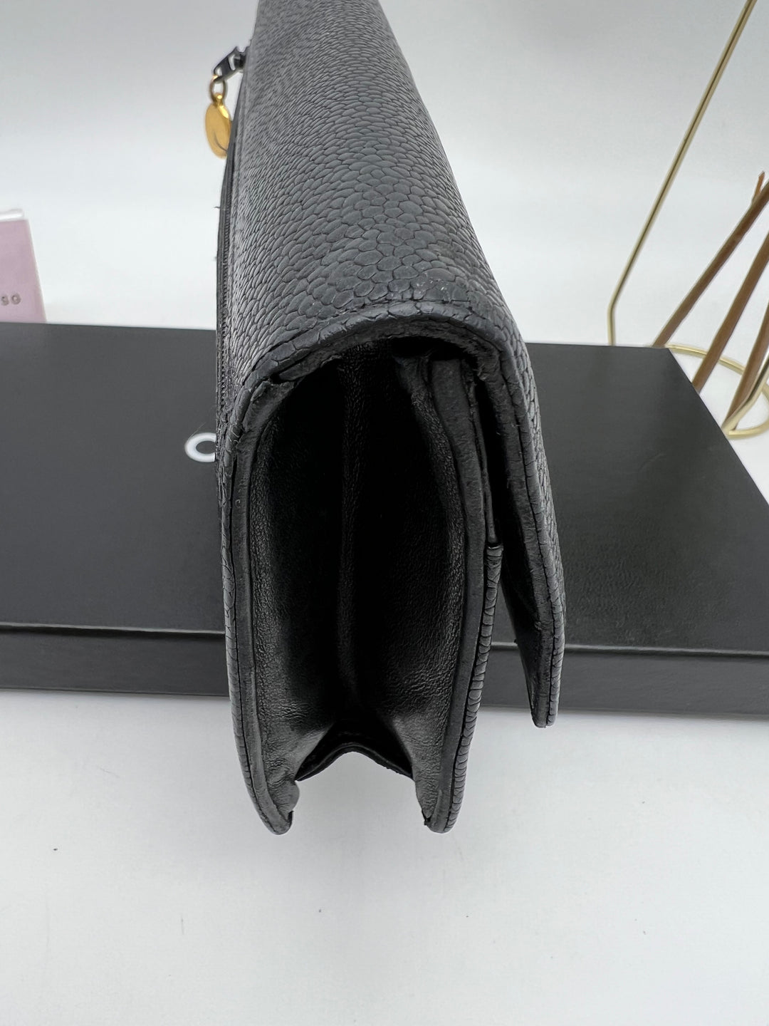 CHANEL CAVIAR TIMELESS CLUTCH