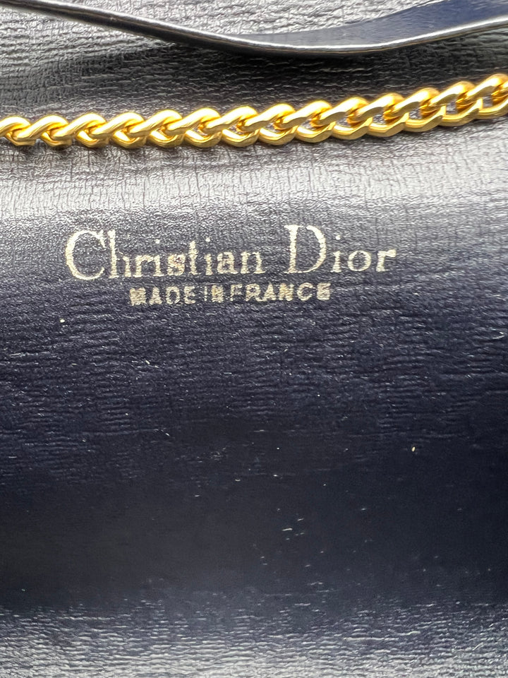 CHRISTIAN DIOR VINTAGE SHOULDER CHAIN BAG