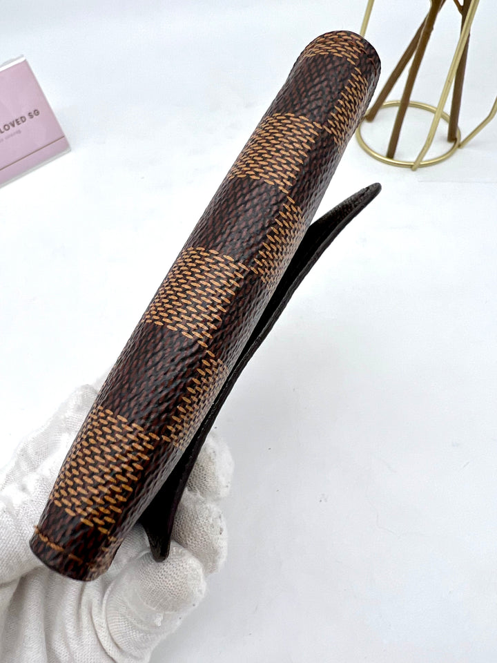 LOUIS VUITTON DAMIER TRI FOLD COMPACT