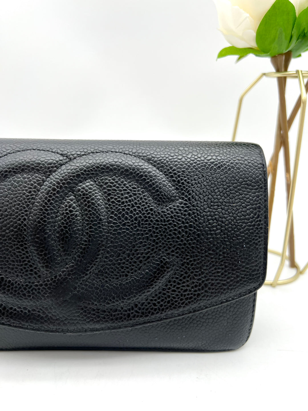 CHANEL CAVIAR TIMELESS CLUTCH