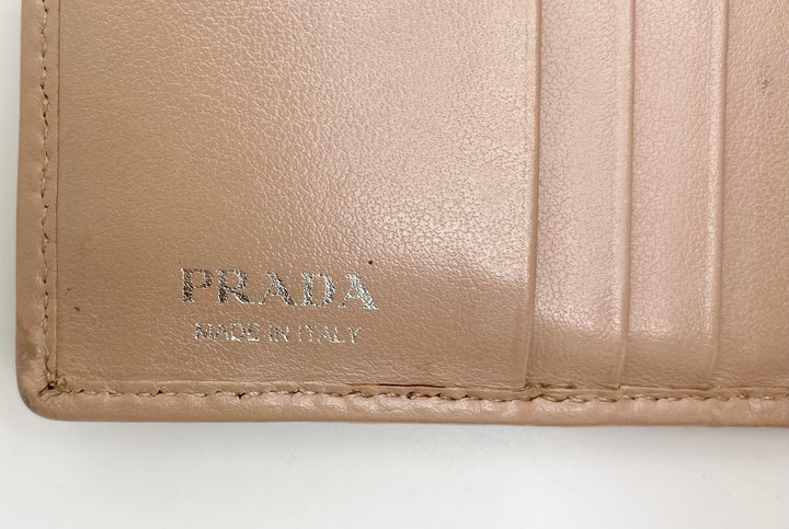 PRADA DIAGRAMME WALLET