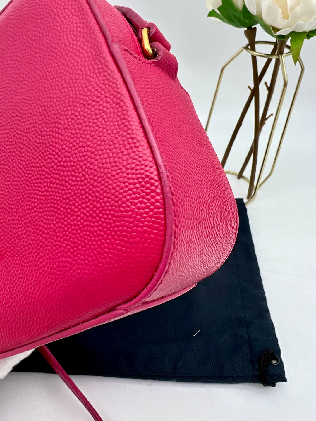 YVES SAINT LAURENT CLASSIC LOU MONOGRAM CAMERA BAG