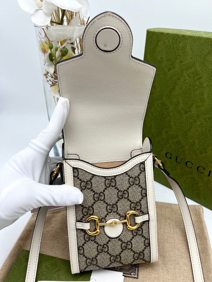 GUCCI HORSEBIT 1955 MINI CROSSBODY BAG