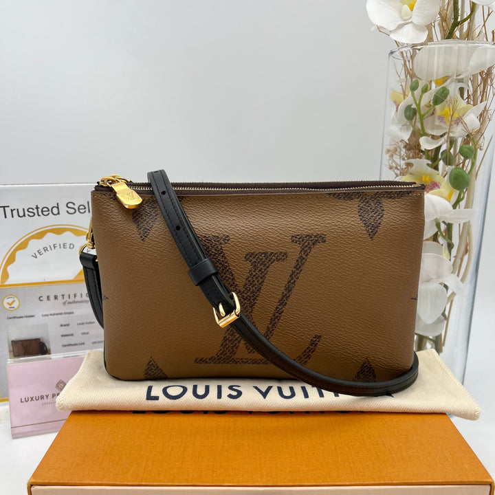 LOUIS VUITTON TWIN POCHETTE REVERSE