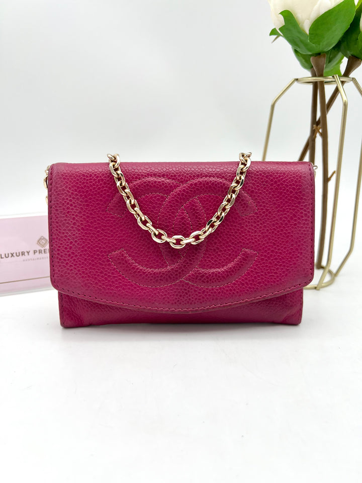 CHANEL CAVIAR TIMELESS WALLET