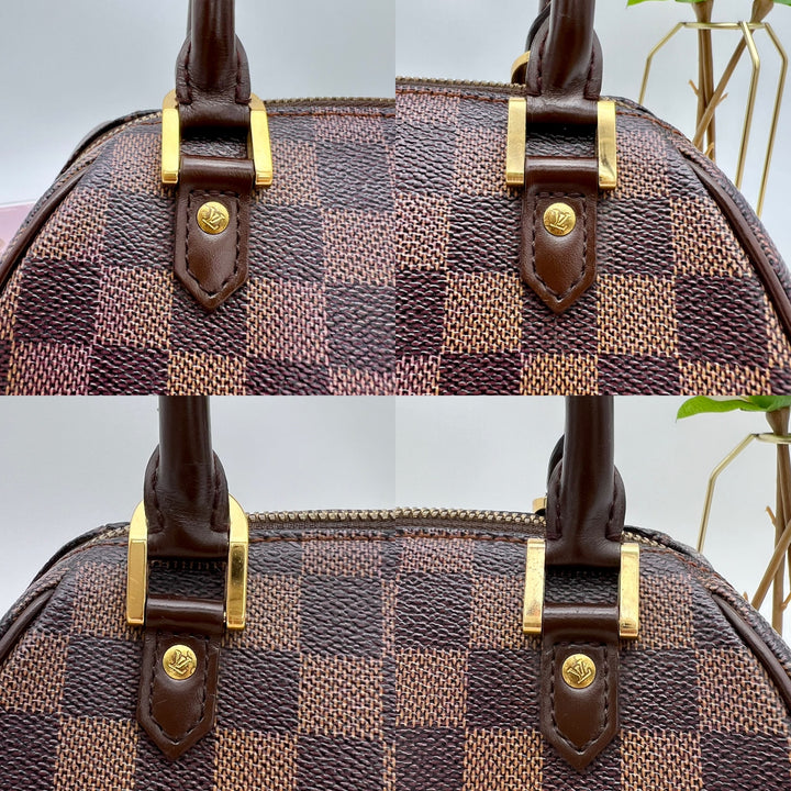 LOUIS VUITTON MINI RIBERA DAMIER EBENE