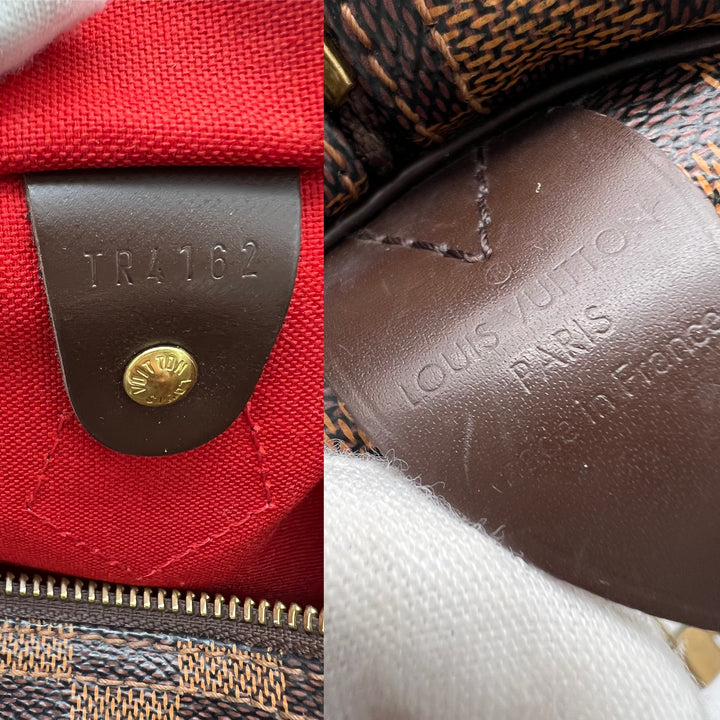 LOUIS VUITTON SPEEDY 35 DAMIER EBENE