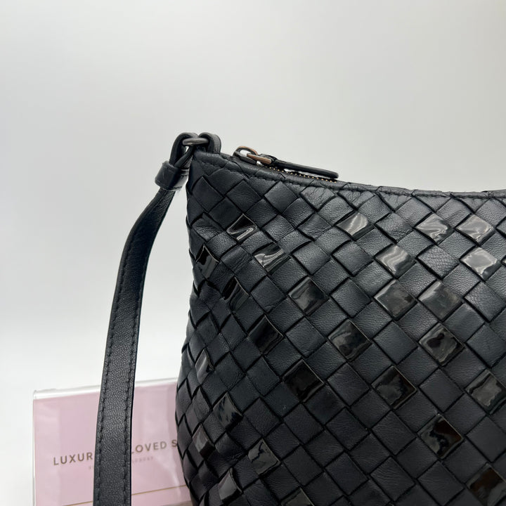 BOTTEGA BLACK SLING BAG