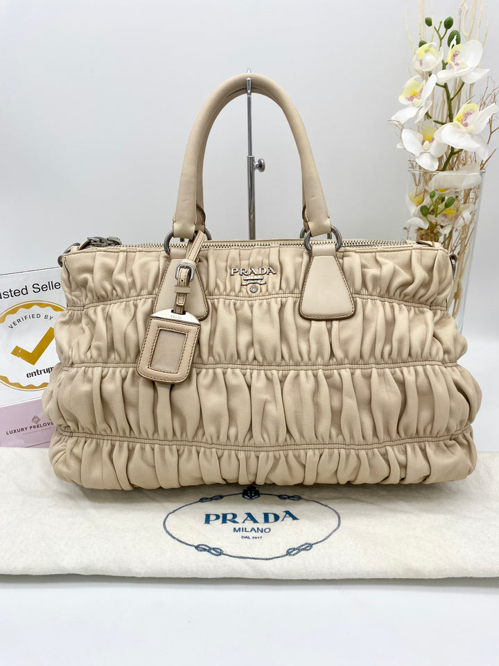 PRADA GAUFRE 2 WAY BAG