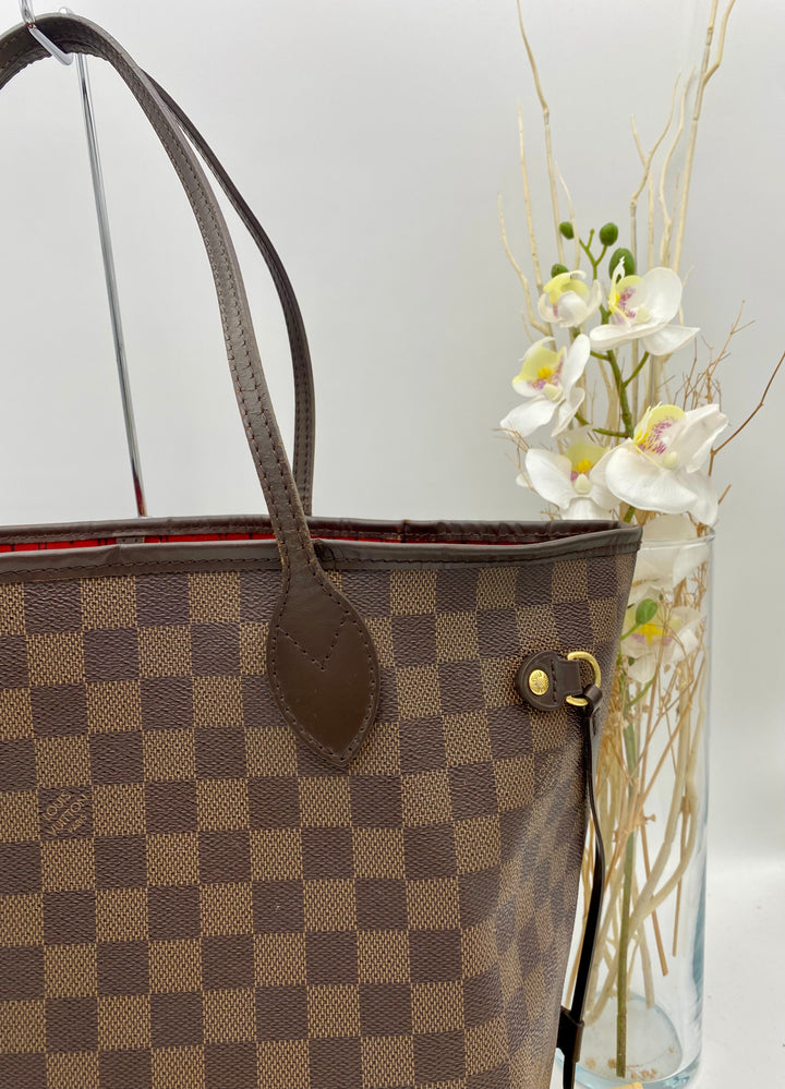 LOUIS VUITTON NEVERFULL MM DAMIER EBENE