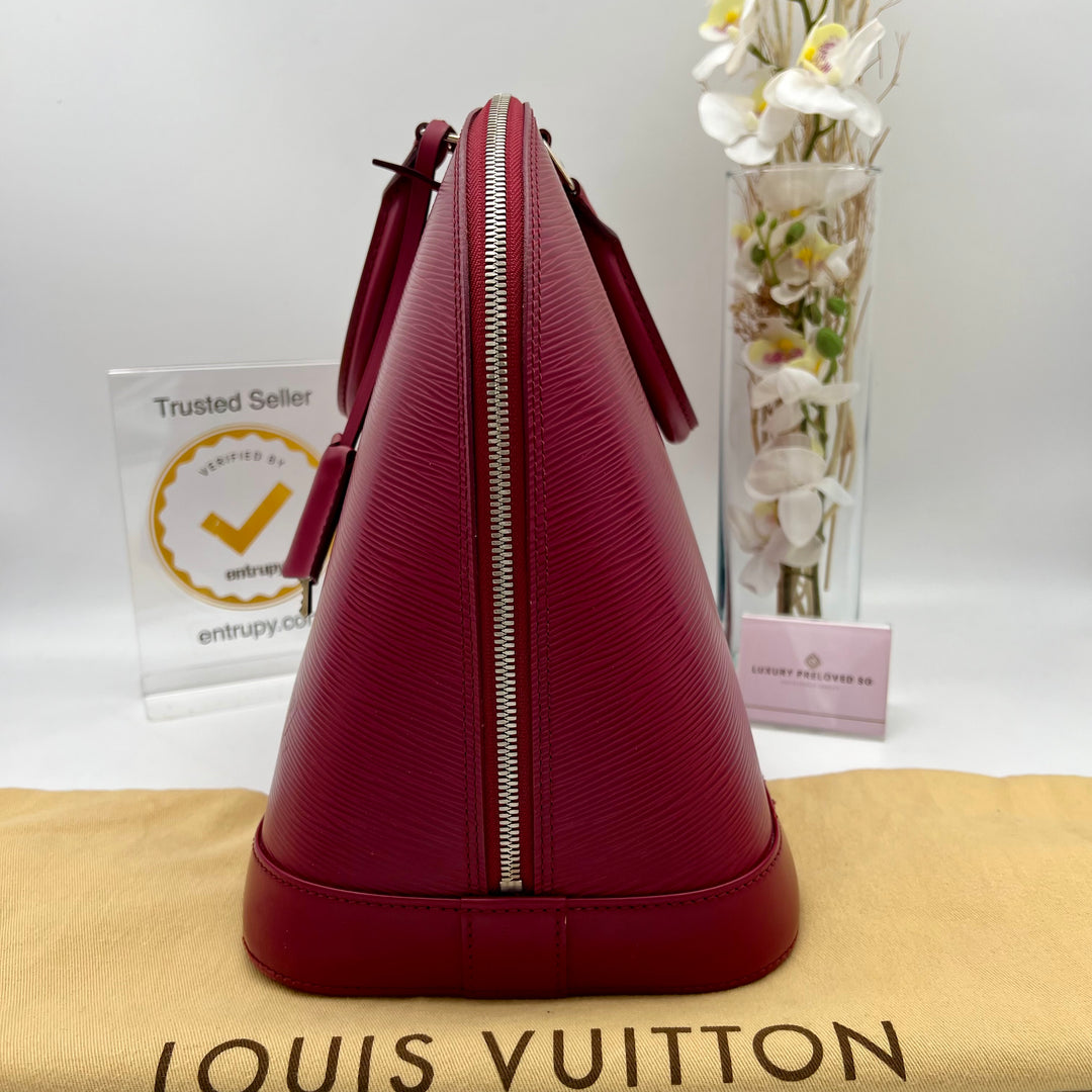 LOUIS VUITTON ALMA MM EPI