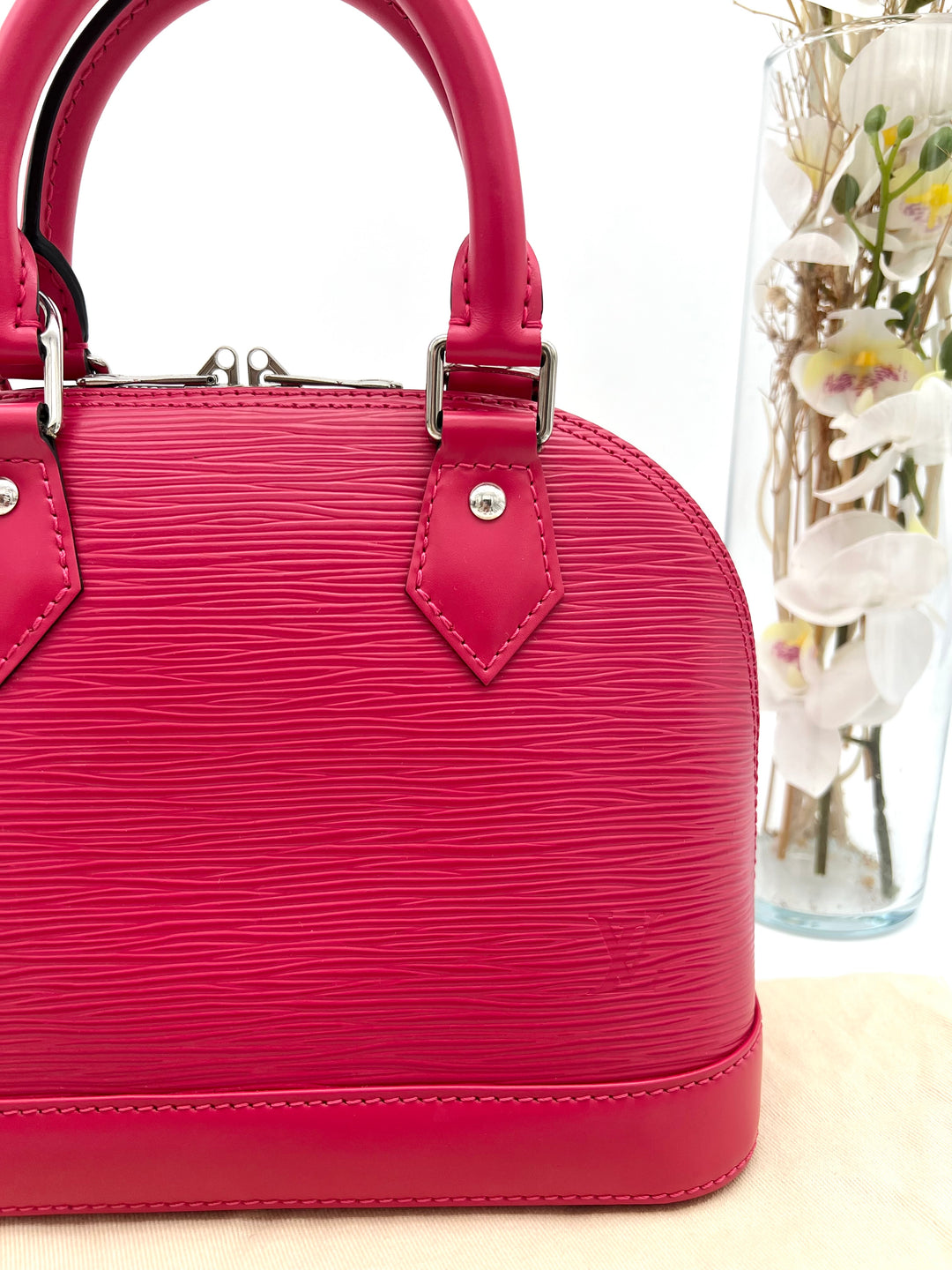 LOUIS VUITTON ALMA BB FUCHSIA EPI