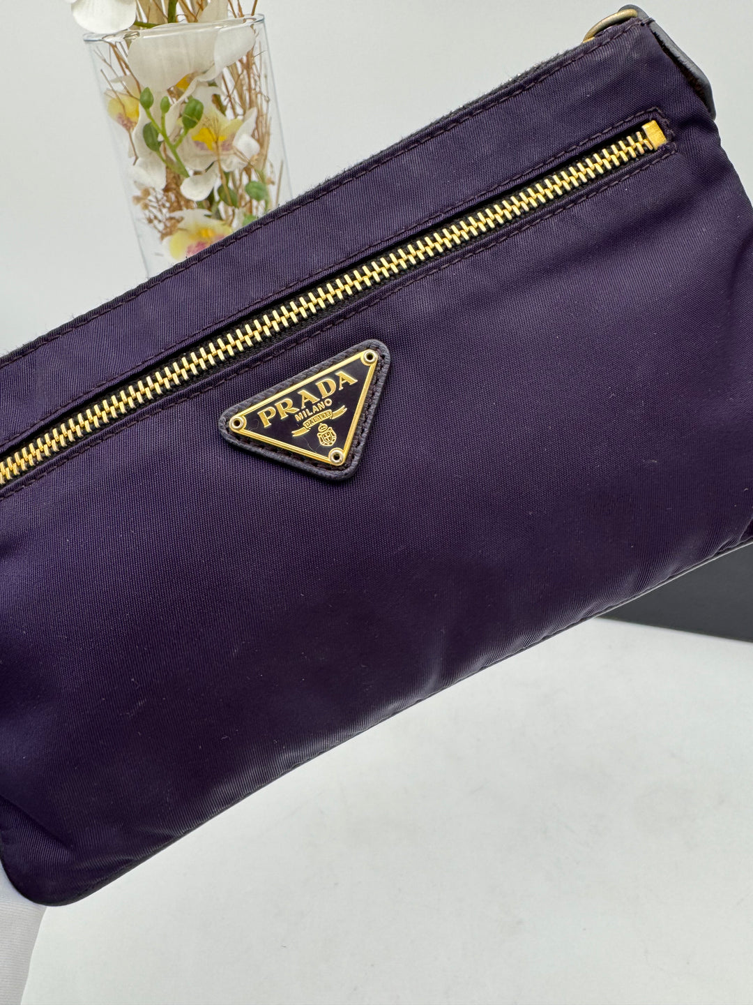 PRADA NYLON & SAFFIANO SLING