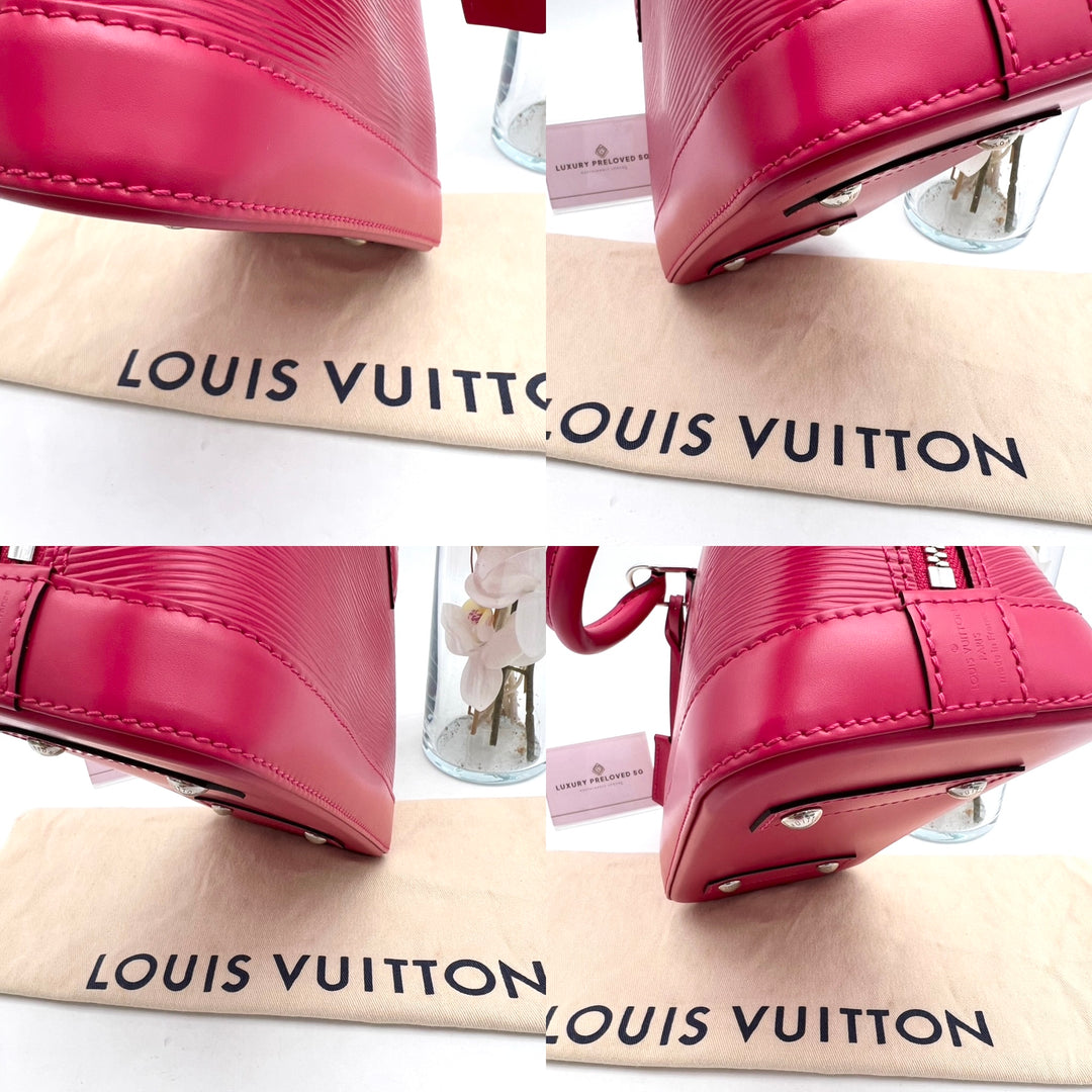 LOUIS VUITTON ALMA BB FUCHSIA EPI