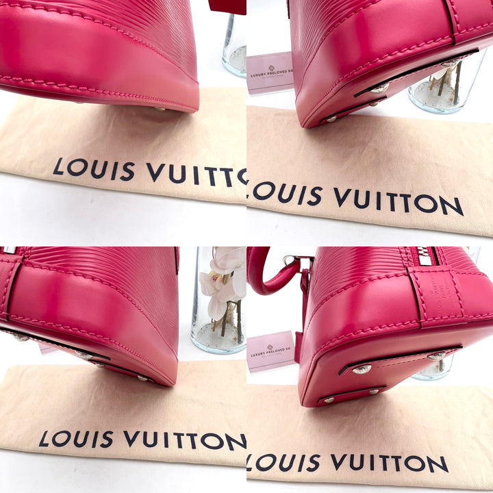 LOUIS VUITTON ALMA BB FUCHSIA EPI
