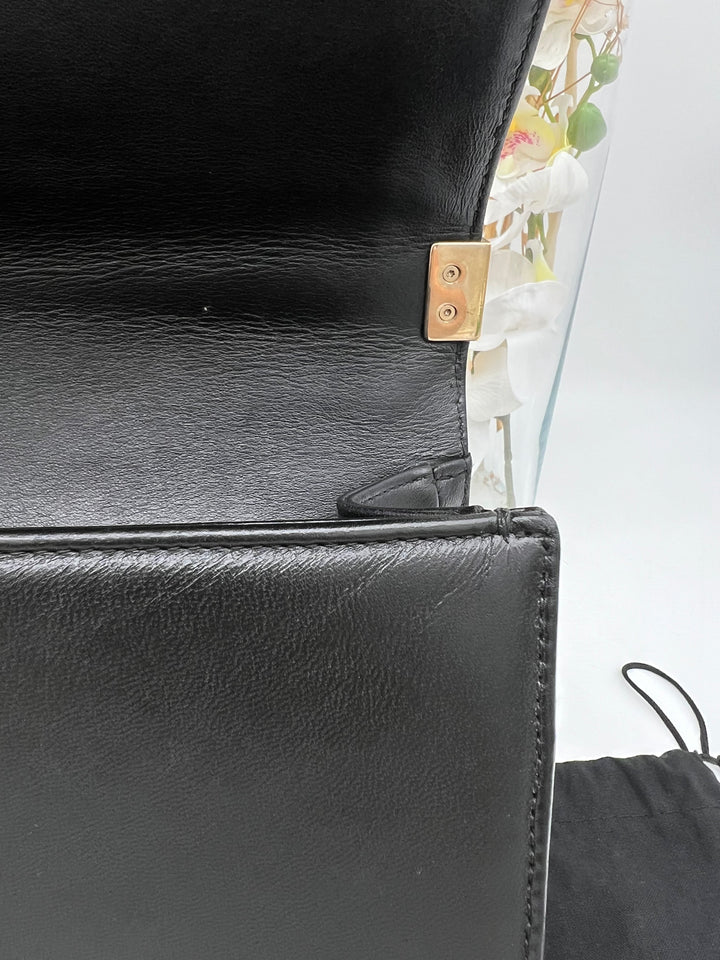CHANEL LAMBSKIN NEW MEDIUM BOY GHW