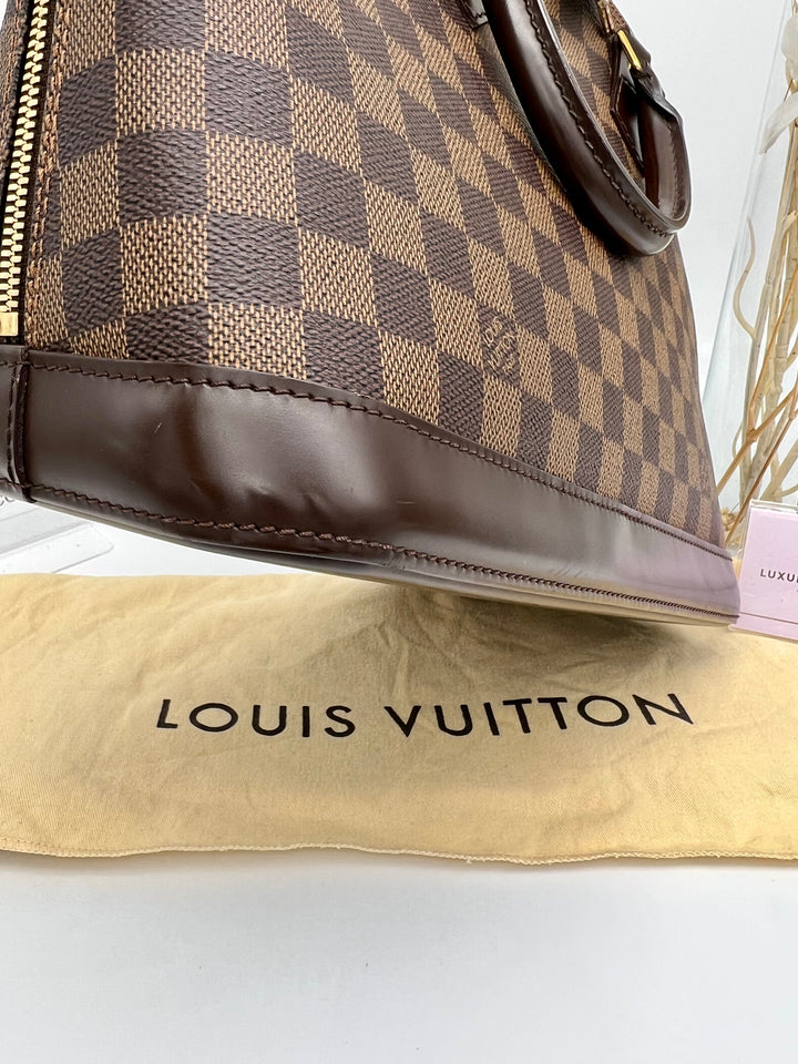 LOUIS VUITTON ALMA PM DAMIER EBENE