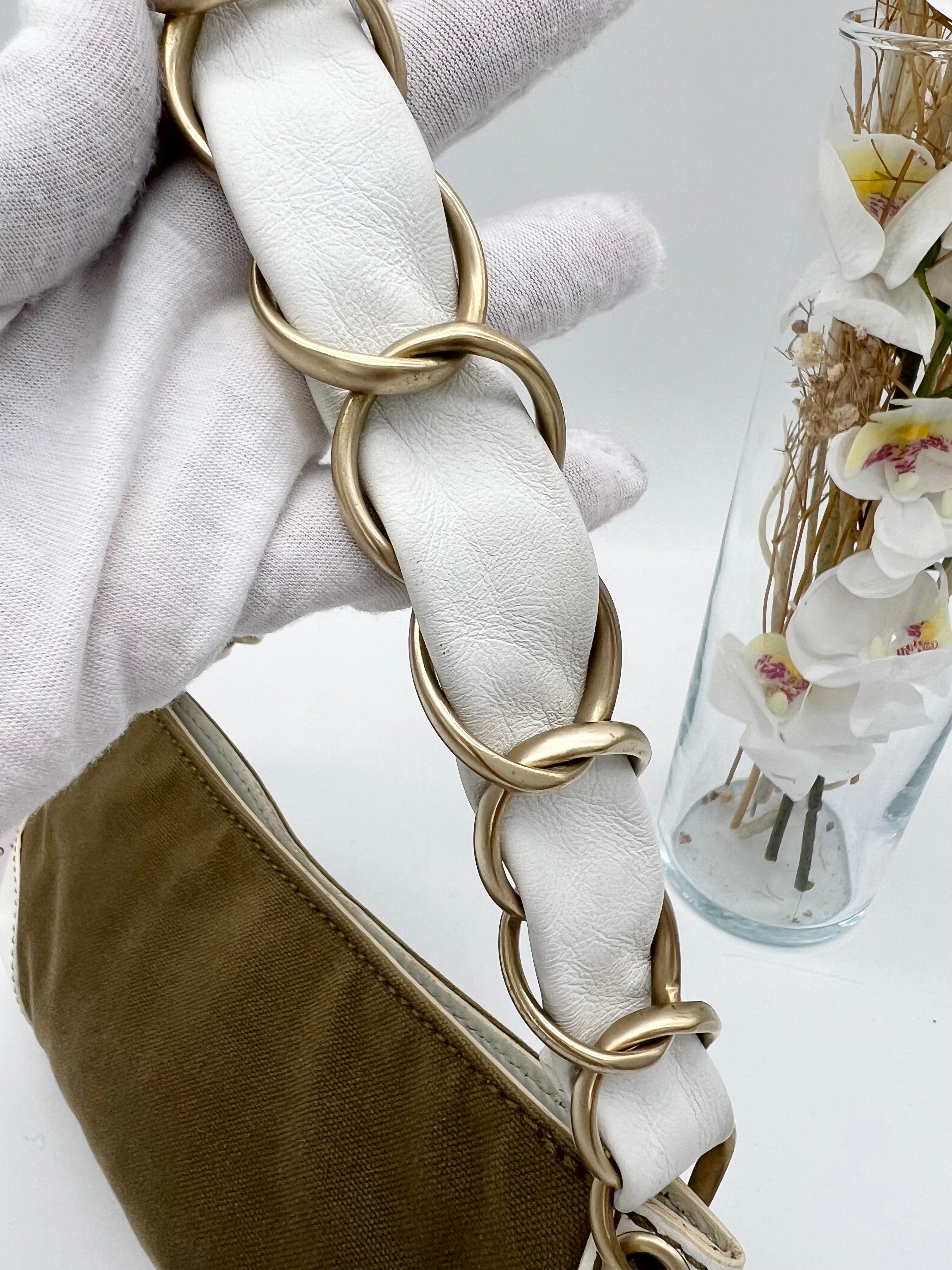 CHRISTIAN DIOR DIORAMA METALLIC SILVER CHAIN BAG – Luxury Preloved SG