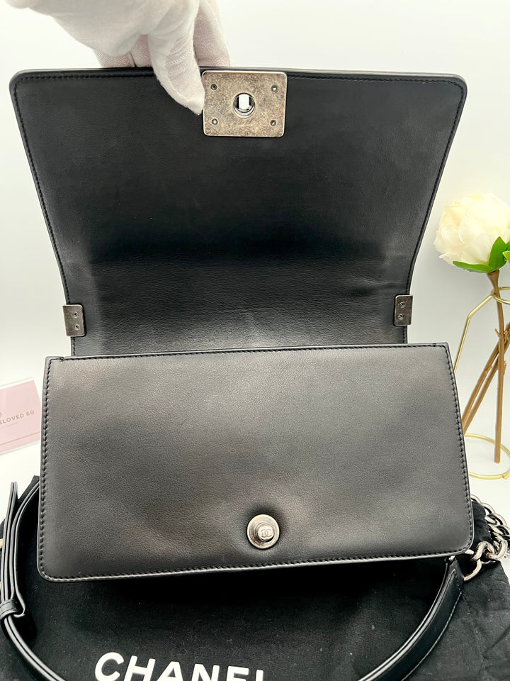 CHANEL LAMBSKIN OLD MEDIUM BOY