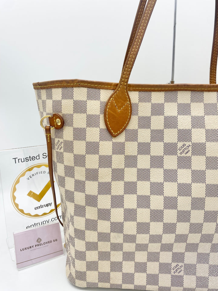 LOUIS VUITTON NEVERFULL MM AZUR