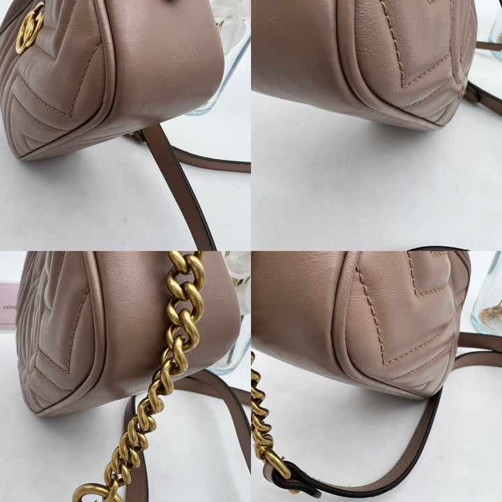 GUCCI MARMONT CAMERA QUILTED MINI