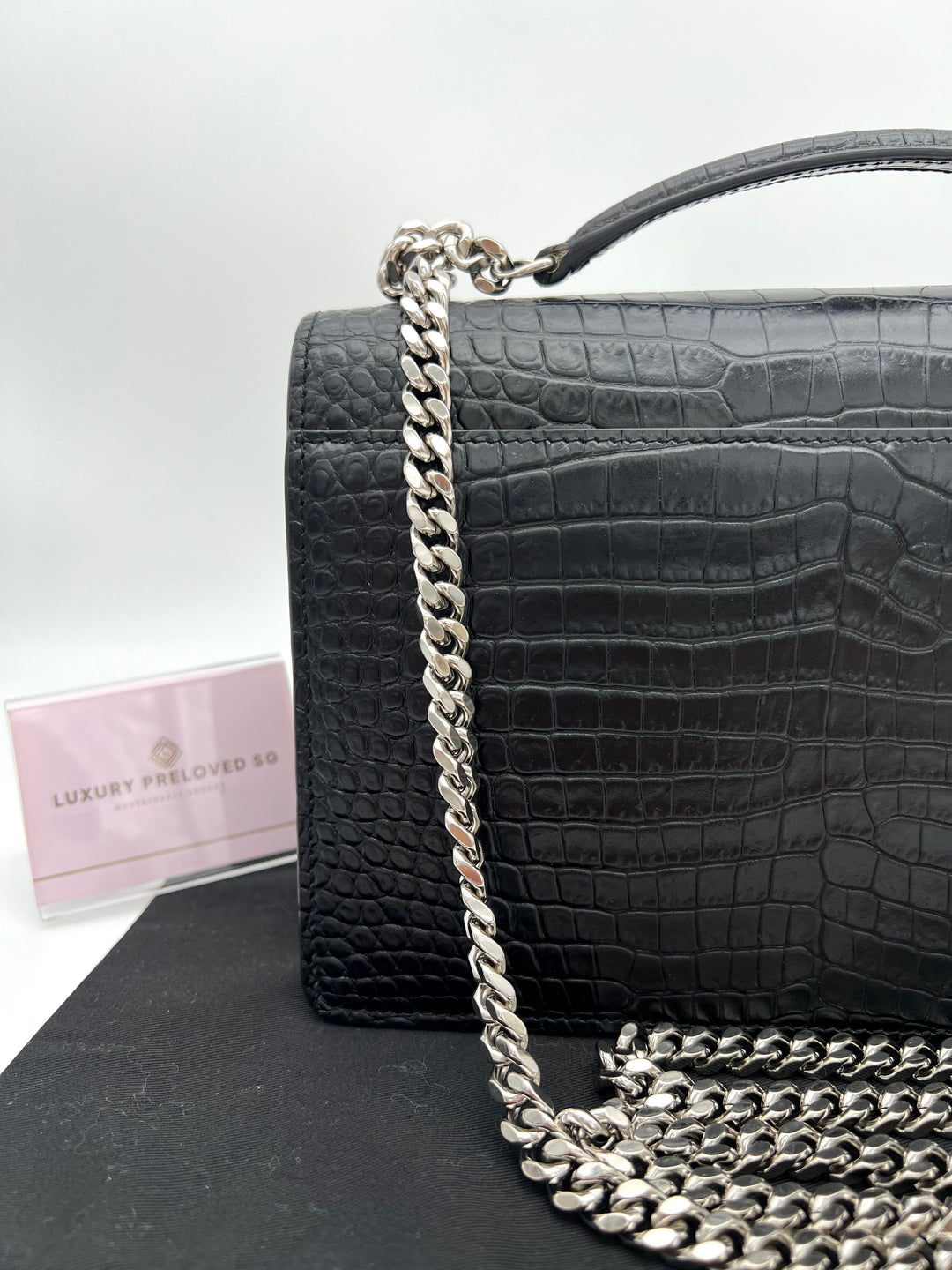 YVES SAINT LAURENT SUNSET CHAIN SHOULDER BAG