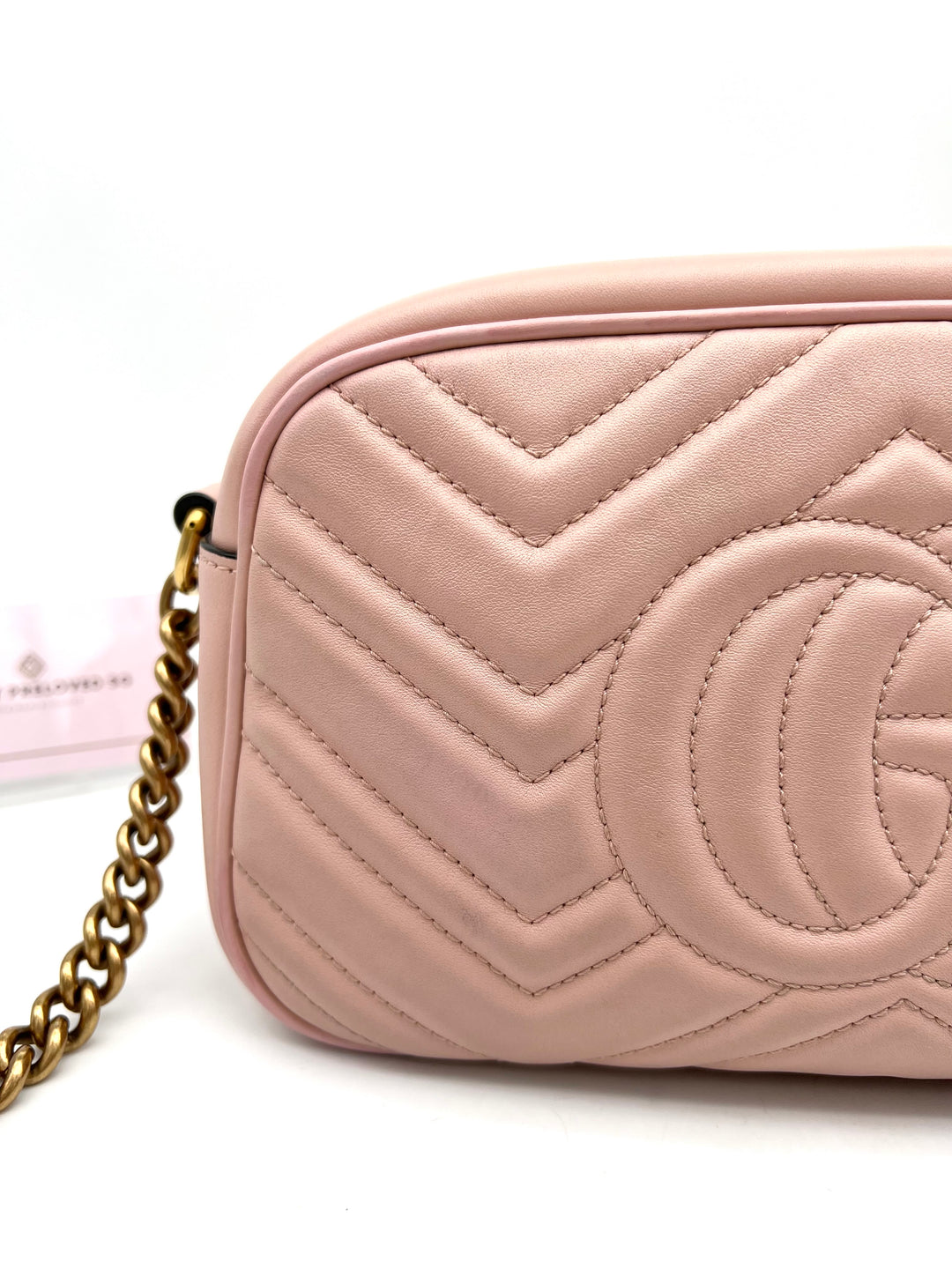 GUCCI MARMONT CAMERA QUILTED SMALL