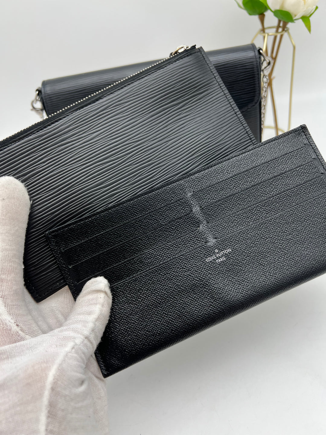 LOUIS VUITTON FELICIE EPI LEATHER