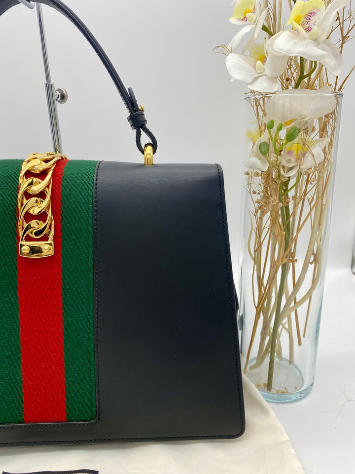 GUCCI MEDIUM SYLVIE SATCHEL